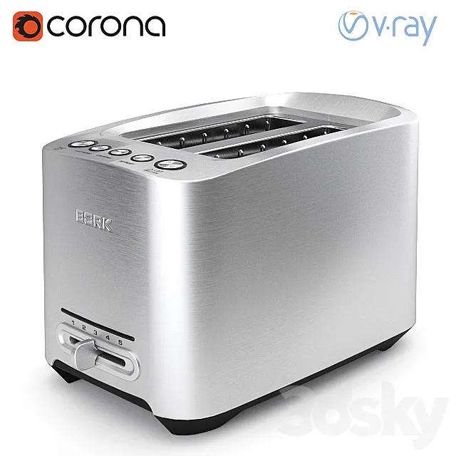 BORK T800 Toaster 3DModel