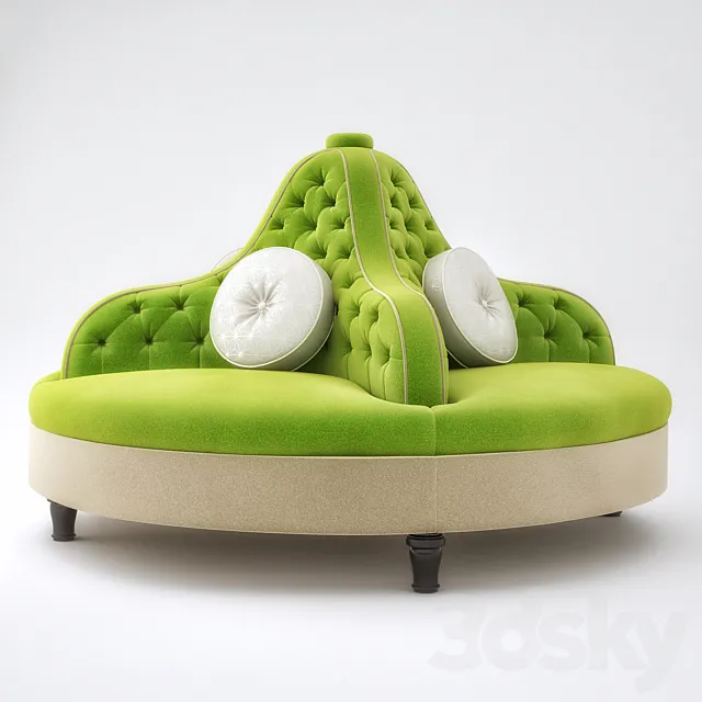Borne Sofa 3D Model