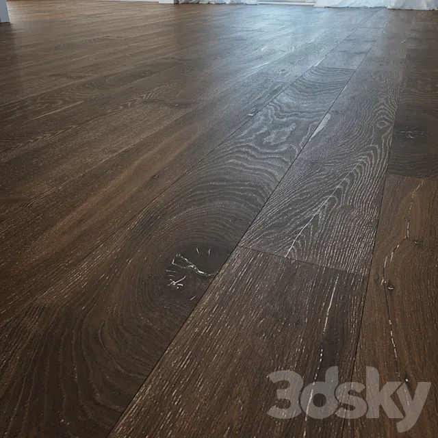 Borneo wooden oak floor 3DModel