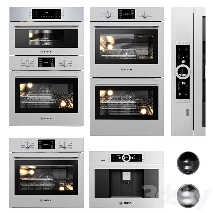 Bosch 500 series collection 3D Model Free