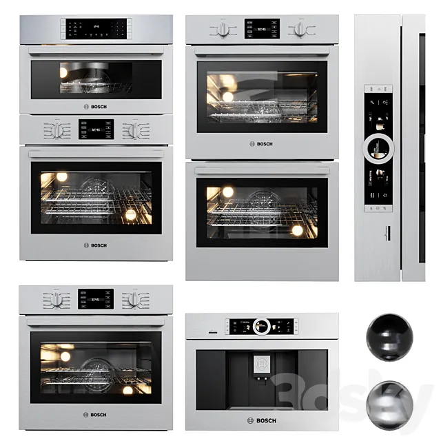 Bosch 500 series collection 3DModel