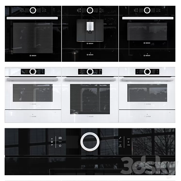 Bosch 8 Serie 3D Model