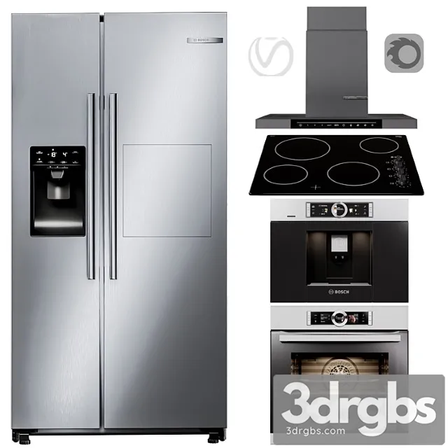 Bosch appliance 01 2 3D Model Free