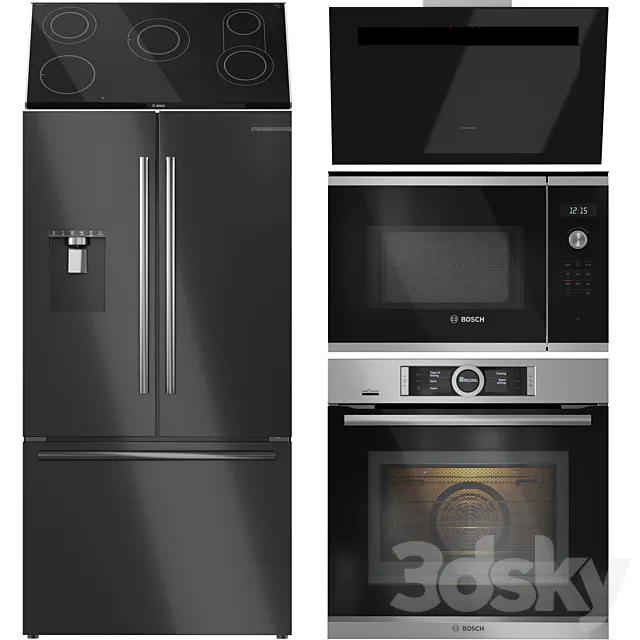Bosch Appliance Collection 03 3D Model
