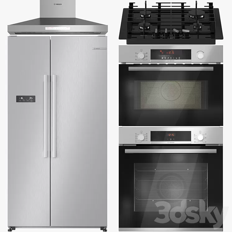 Bosch Appliance Collection 05 3D Model Free