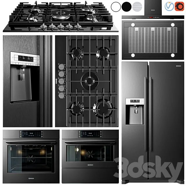 Bosch Appliance Collection 3DModel