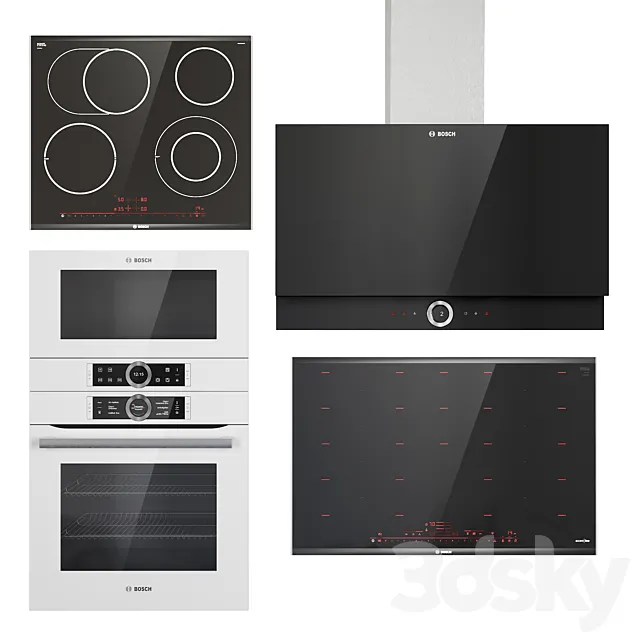 Bosch appliances 3D Model
