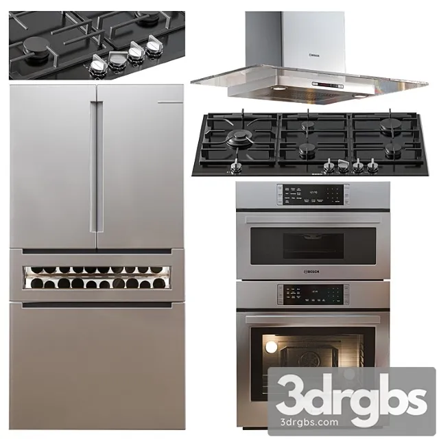 Bosch Appliances Set 5 3D Model Free