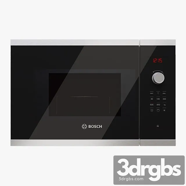 Bosch bfl524ms0 microwave oven 2 3D Model Free