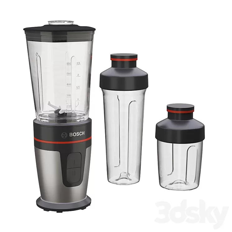 Bosch Blender MMBM7G3M 3D Model