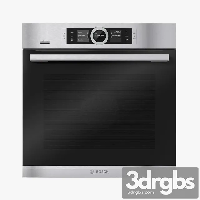 Bosch Built in Oven HBG6764S6B Serie 8 3D Model Free