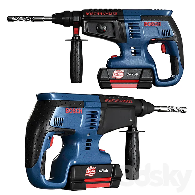 BOSCH cordless drill 3D Model