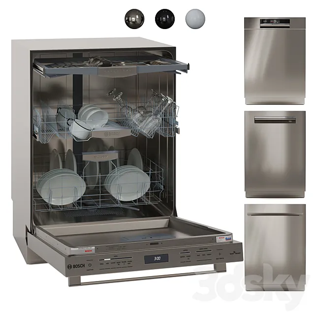 Bosch Dishwasher Collection 800 Series 3D Model