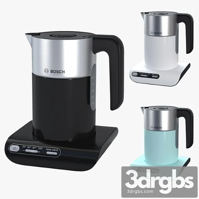 Bosch kettle styline twk8633gb black 2 3D Model Free