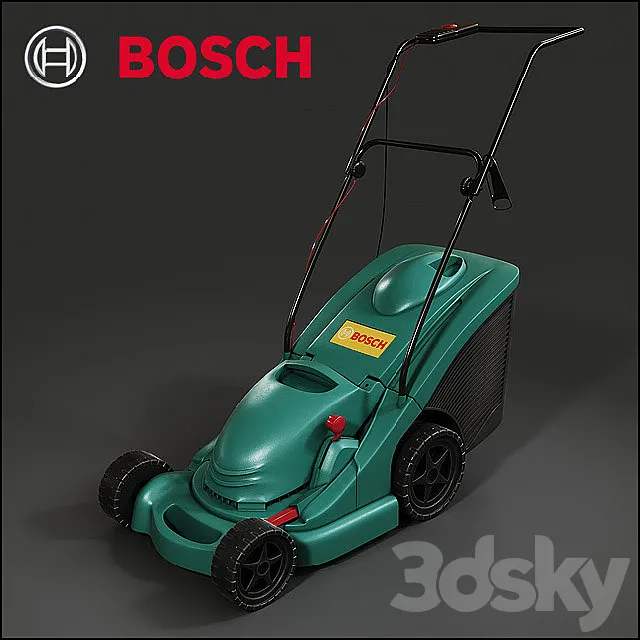 Bosch Lawn Mowers 3DModel