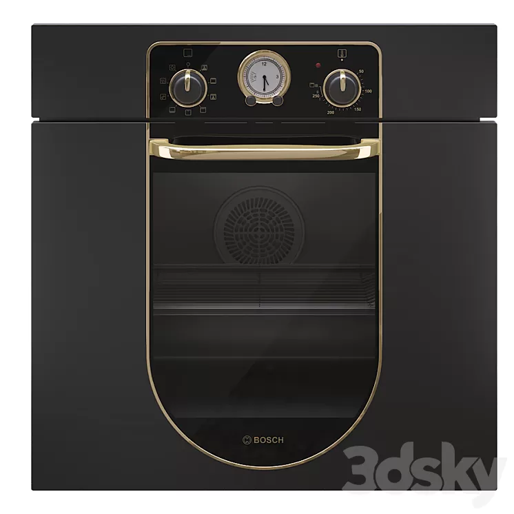 Bosch Oven HBA23BN61 3D Model