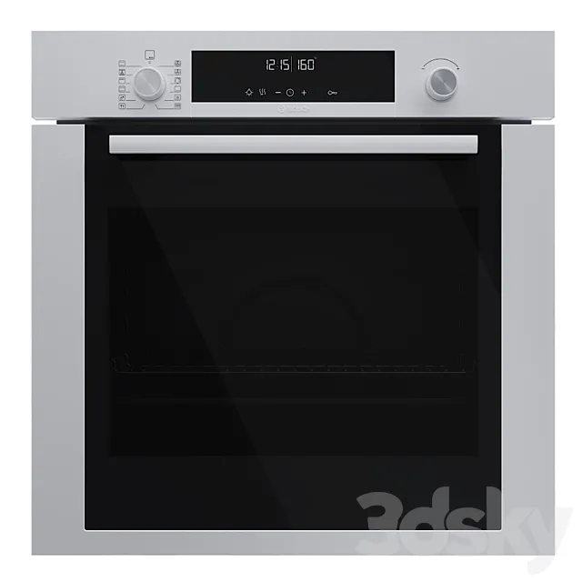 Bosch Oven HBA337BW0R 3D Model