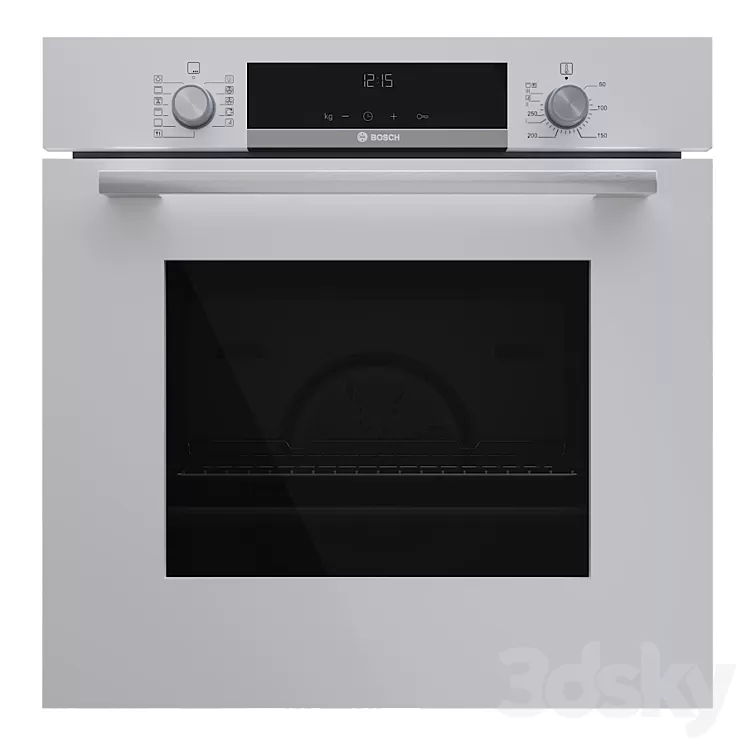 Bosch Oven HBA578BW0 3D Model