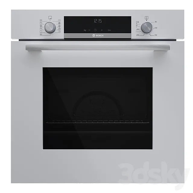 Bosch Oven HBA578BW0 3DModel