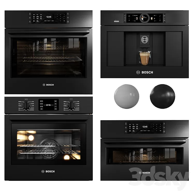Bosch Ovens 002 3D Model Free
