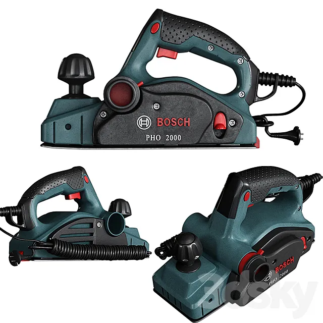 Bosch Planer 3D Model
