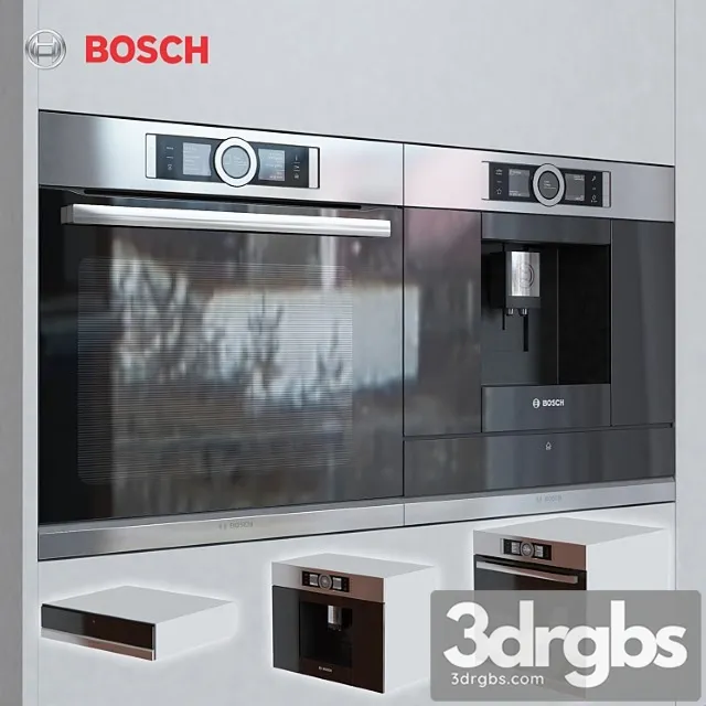 Bosch serie 8 set 2 3D Model Free