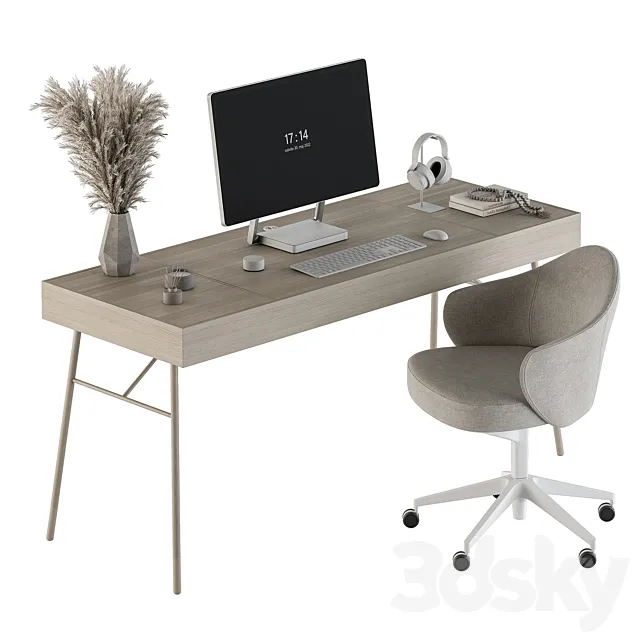 Boss Desk - Office Furniture 423 3D Model