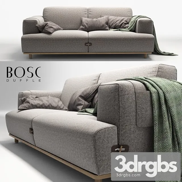 Bossc Sofa 2x 3D Model Free