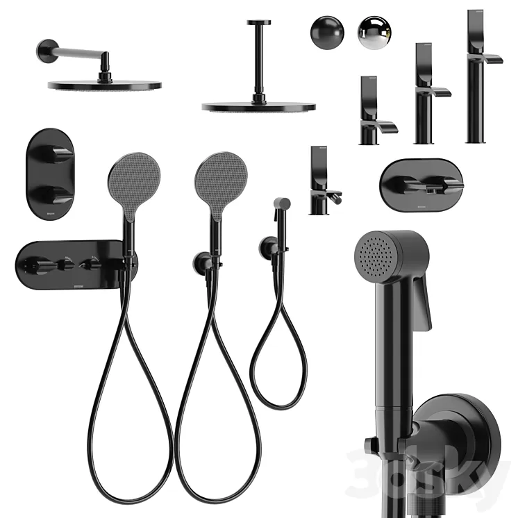 Bossini Apice set 1 3D Model Free