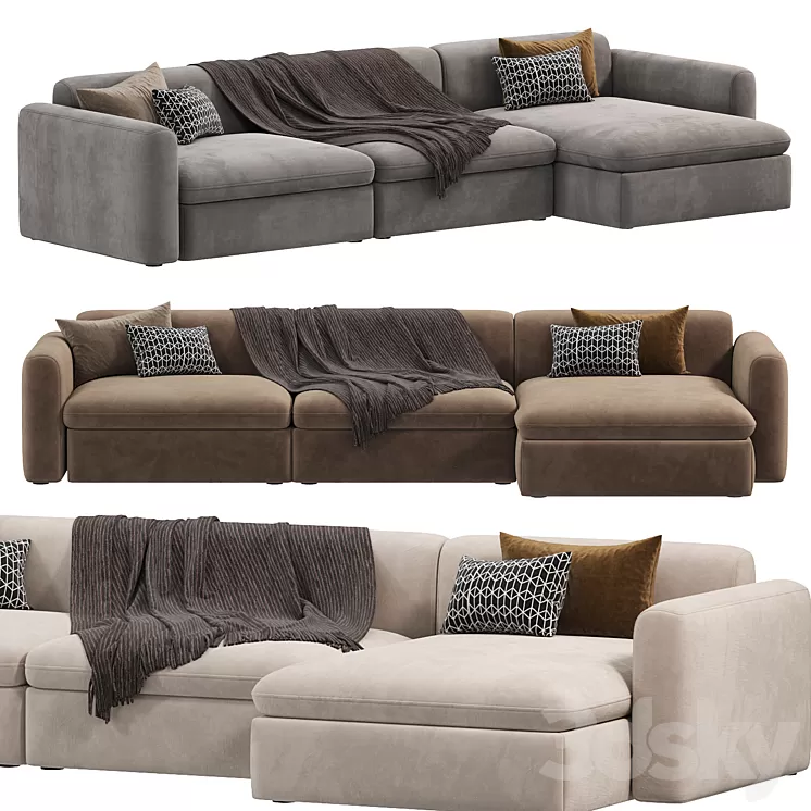 BOTERO SOFA by Casamilano 3D Model