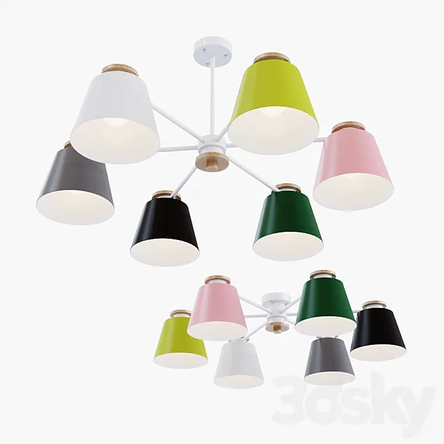BOTIMI Set of 4 ceiling lights Free Download