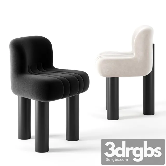 Botolo Chair By Arflex 3D Model Free
