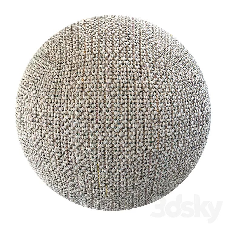 Boucle Boucle Material 3D Model