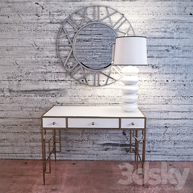 Bouduar Set 3D Model