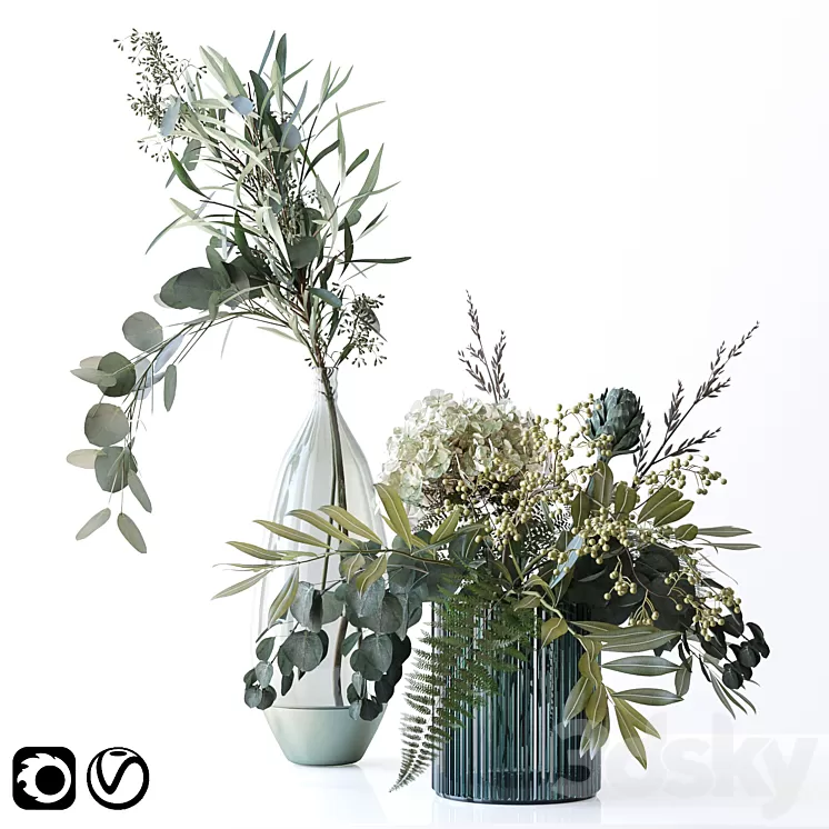 Bouquet 01 3D Model Free