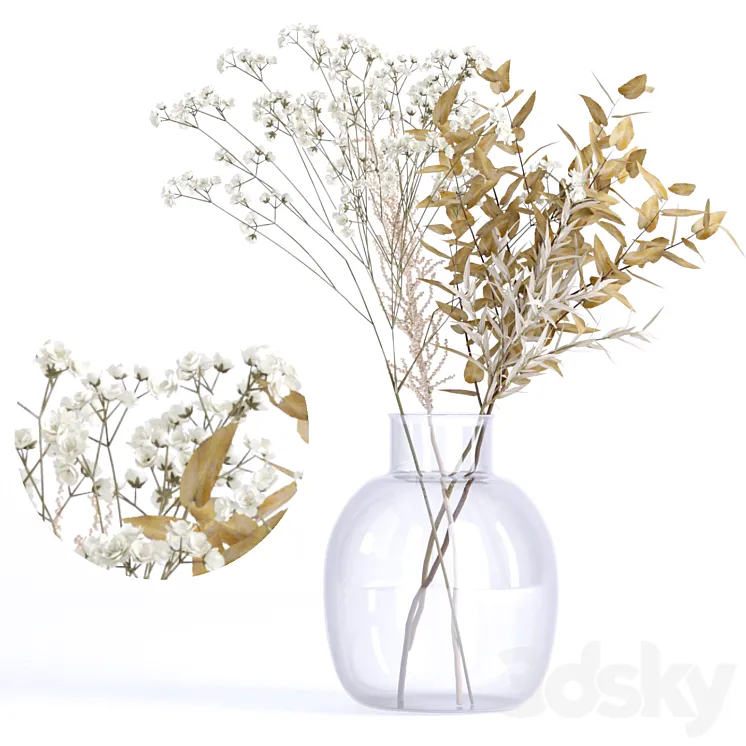 Bouquet 02 3D Model Free