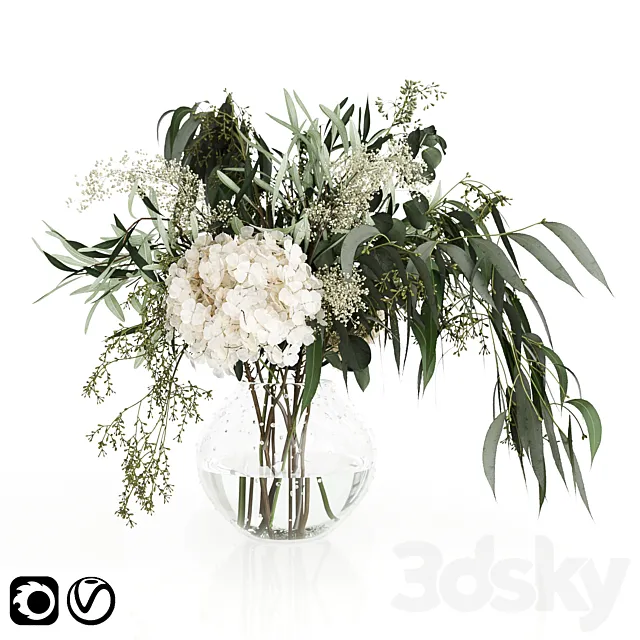 Bouquet 09 3D Model