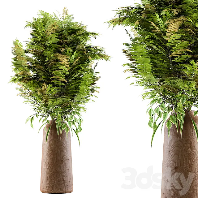 Bouquet - Branch in vase 06 3DModel