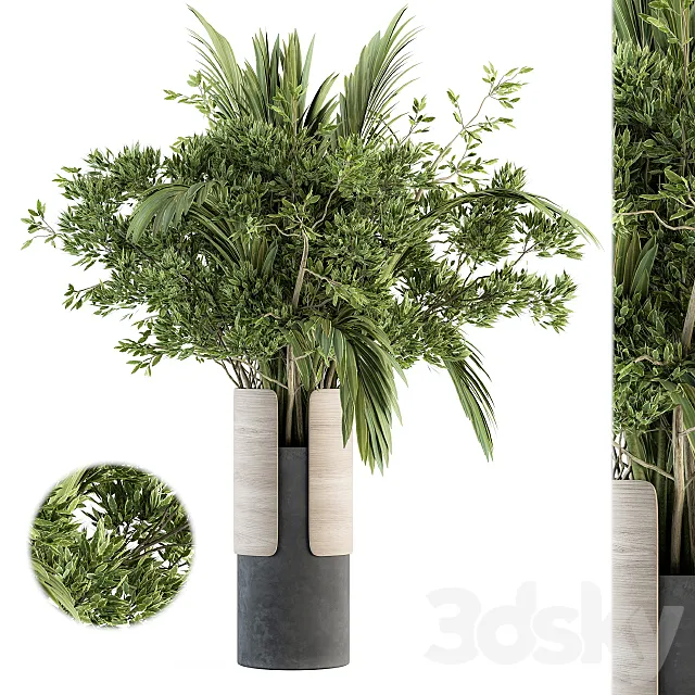 Bouquet - Branch in vase 27 3D Model