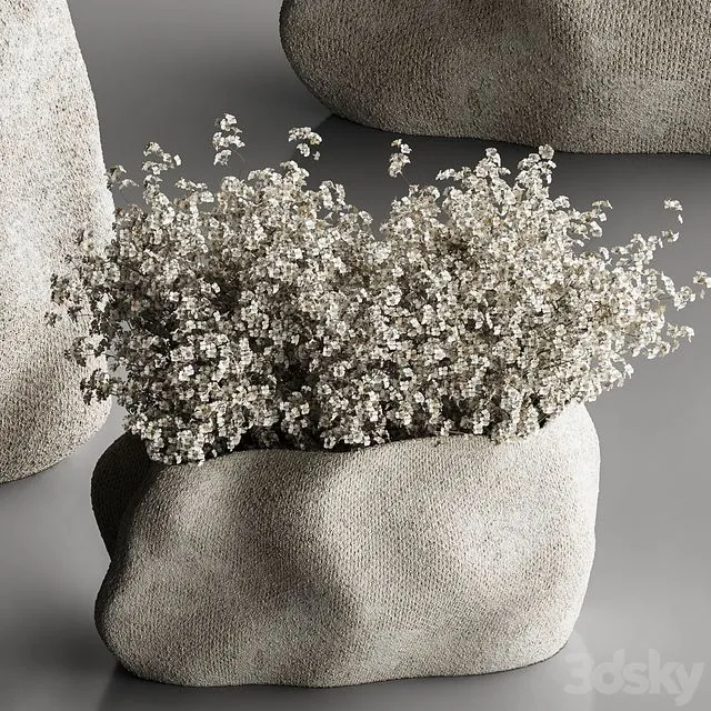 Bouquet collection set 012 3D Model