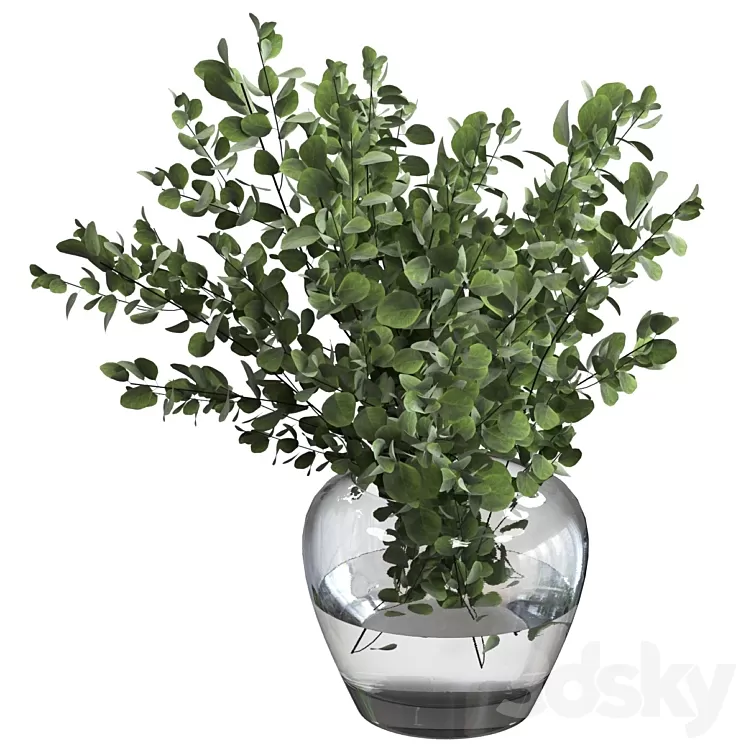 Bouquet green 3D Model Free