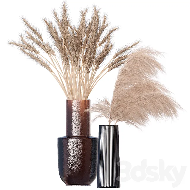 Bouquet in a vase 77 3DModel