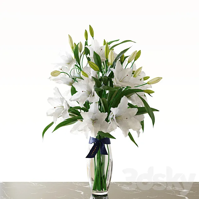 Bouquet \ Lily 3D Model