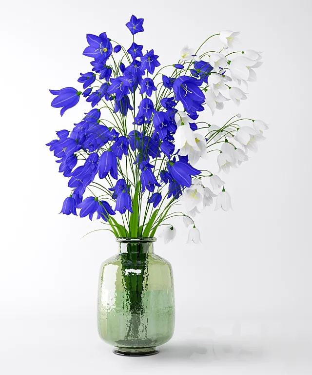 Bouquet of bells 3D Model