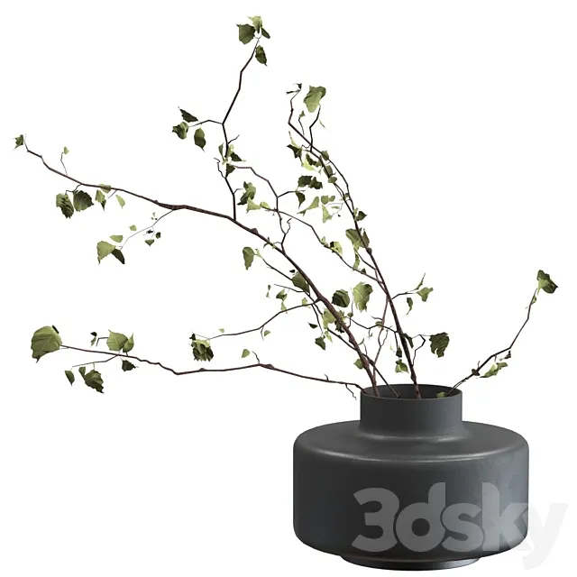 Bouquet of branches 3D Model