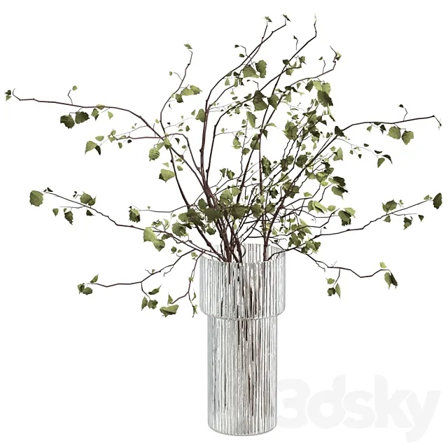 Bouquet of branches 3DModel