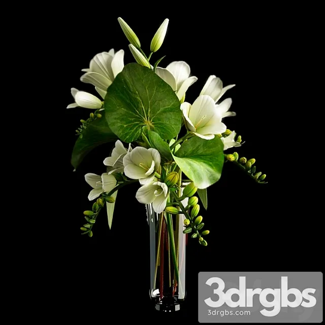 Bouquet of Flowers 2 3D Model Free