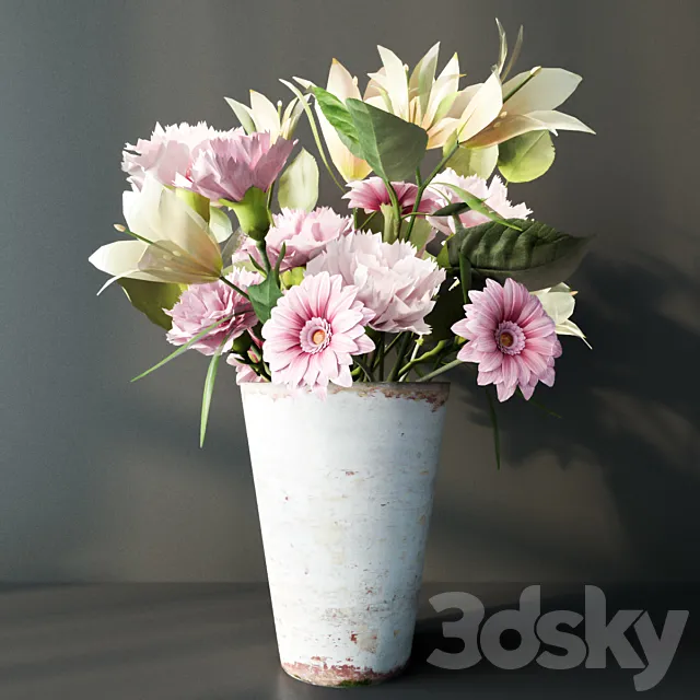 Bouquet of flowers 3D Model