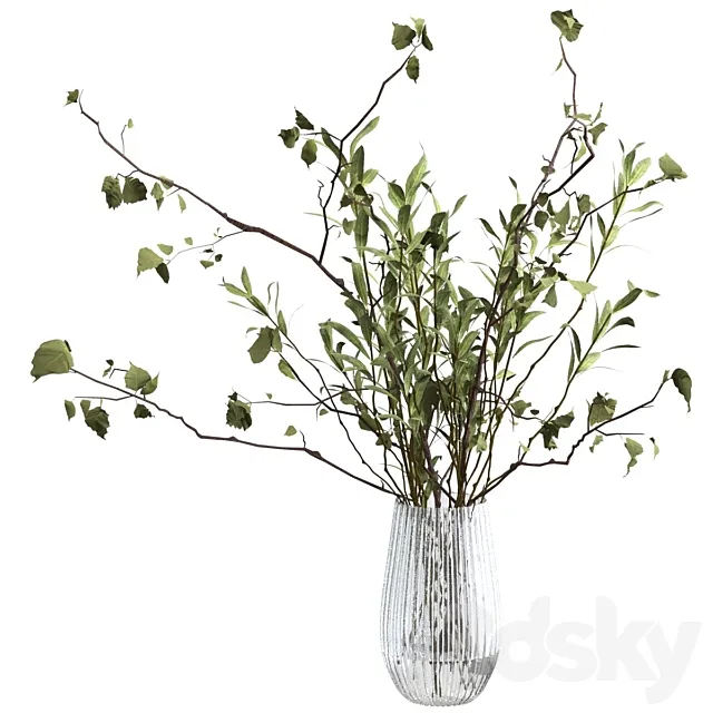 Bouquet of twigs 3D Model