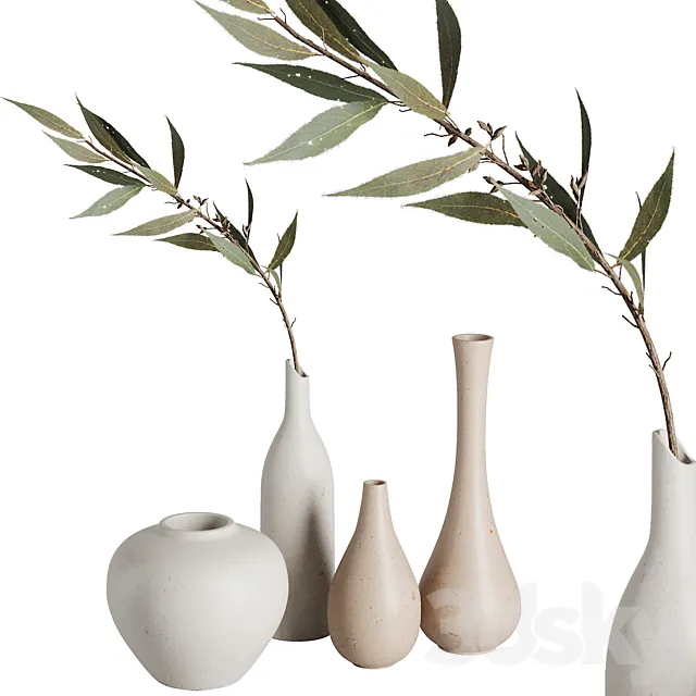 Bouquet vase Set47 Free Download
